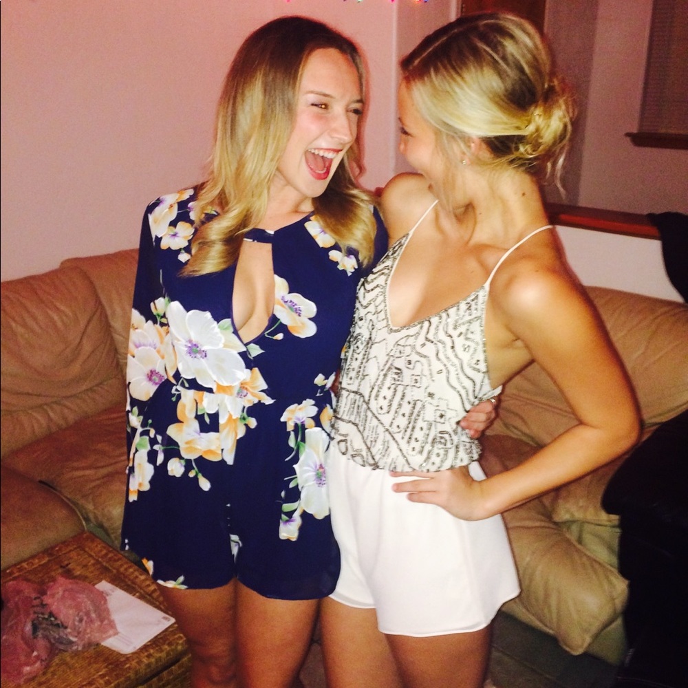 Romper from Zara in Paris